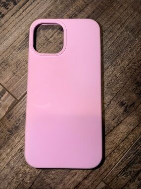 Soft-Touch Pink Phone Case for Compatible Smartphones
